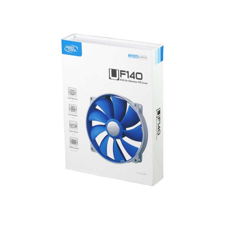 Ventilador caja DEEPCOOL 140 Marco Goma imagen 2