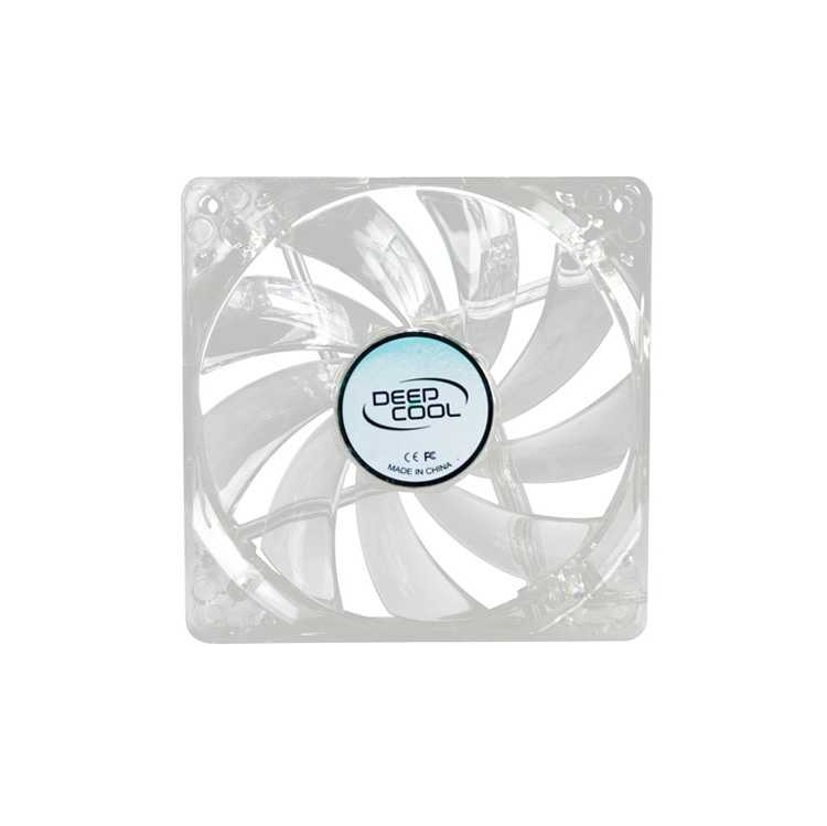 Ventilador caja DEEPCOOL XFan 120 L/B LED Azul