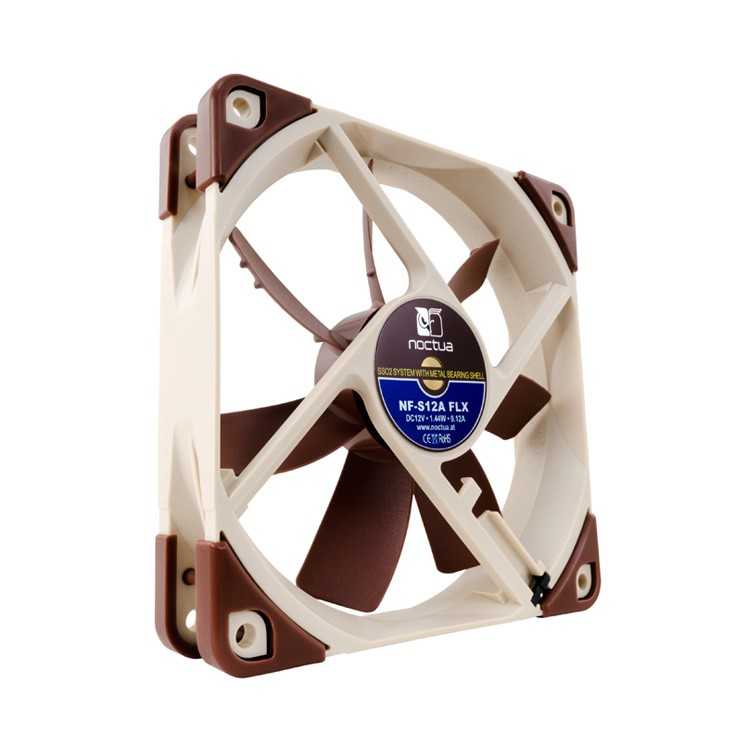Ventilador caja NOCTUA NF-S12A-FLX 1200RPM imagen 2