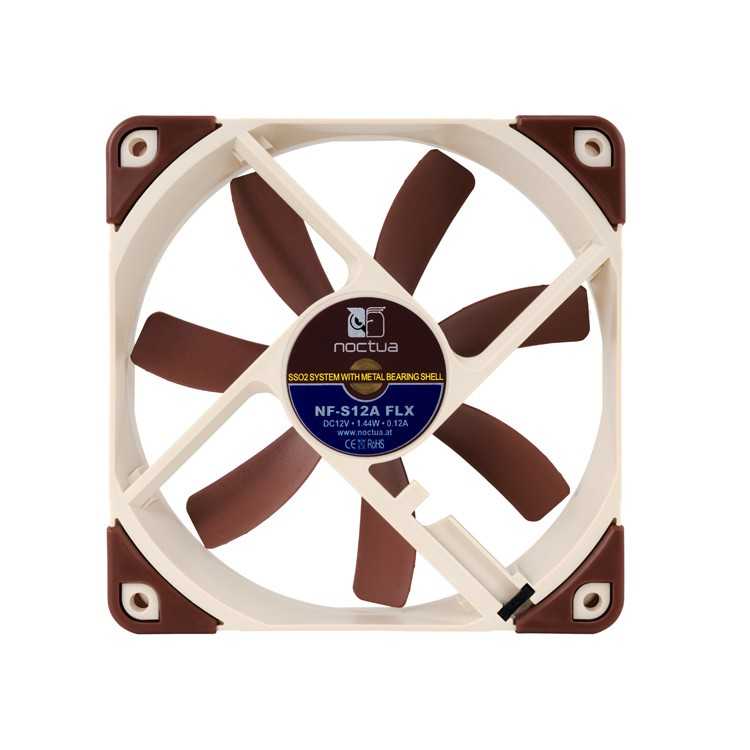 Ventilador caja NOCTUA NF-S12A-FLX 1200RPM imagen 3