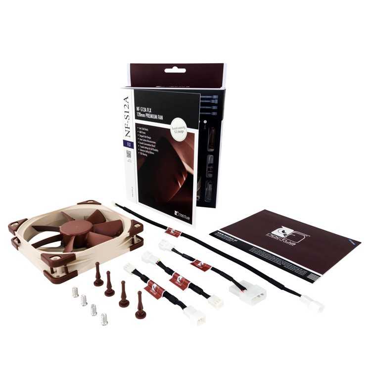 Ventilador caja NOCTUA NF-S12A-FLX 1200RPM imagen 4