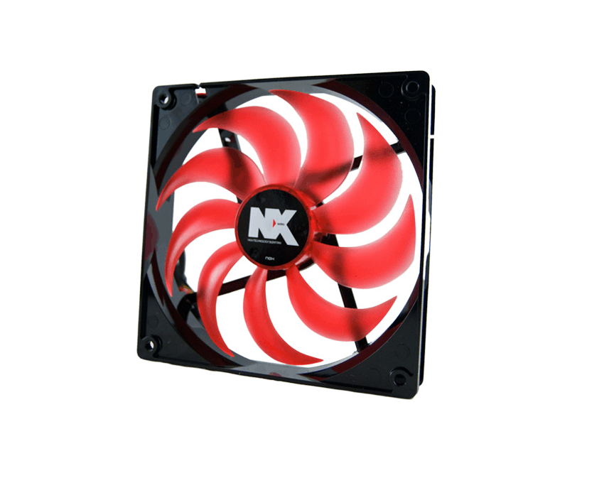 Ventilador caja NOX Serie NX 14 cm Rojo imagen 5