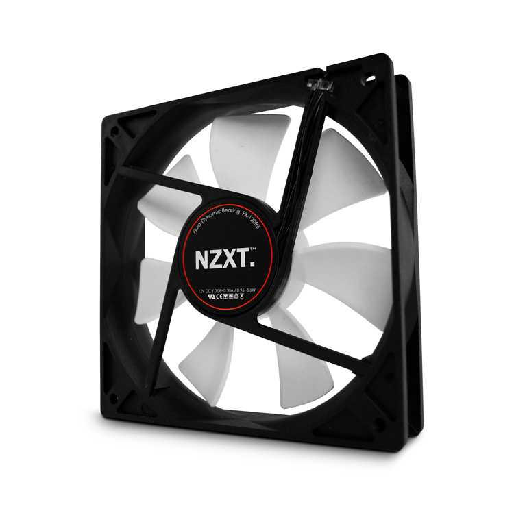 Ventilador caja NZXT FX 120mm 2600 RPM imagen 2