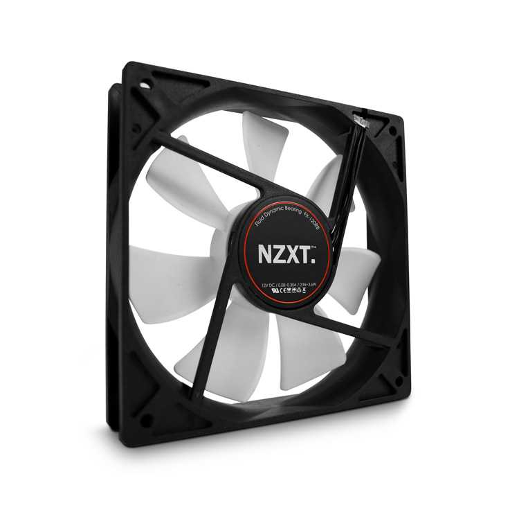 Ventilador caja NZXT FX 120mm 2600 RPM imagen 3