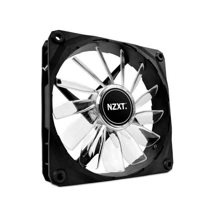 Ventilador caja NZXT FZ 120mm 59.1 CFM LED Naranja