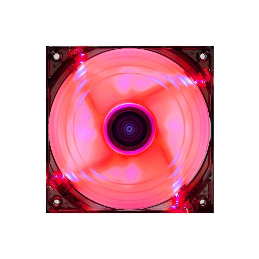 Ventilador de Caja AEROCOOL Air Force Rojo 12x12 Rodamientos Dinamicos imagen 2