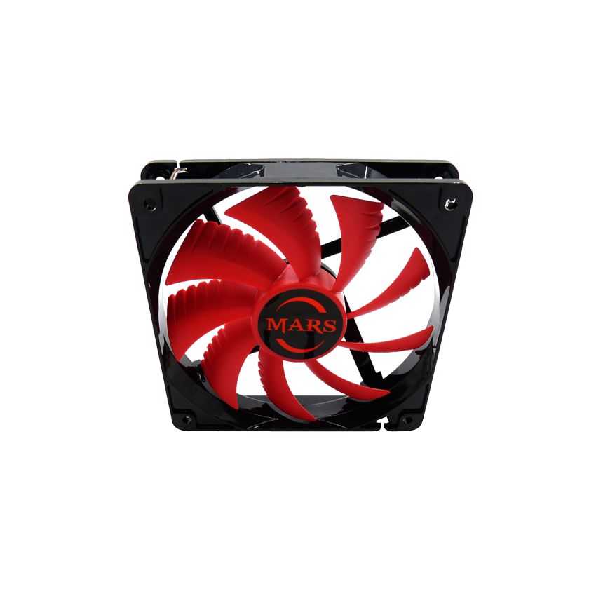 Ventilador de Caja TACENS MARS 12X12 Led Rojo 14db MF12