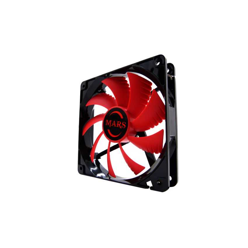 Ventilador de Caja TACENS MARS 12X12 Led Rojo 14db MF12 imagen 5