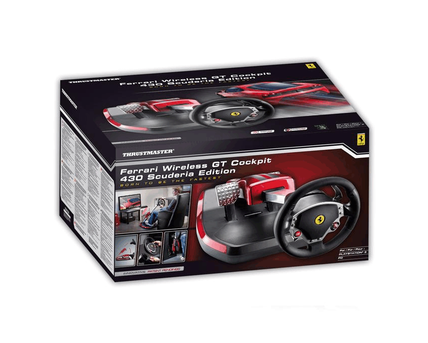 Volante Thrustmaster Ferrari Wireless GT Cockpit 430 Scuderia Edition imagen 2