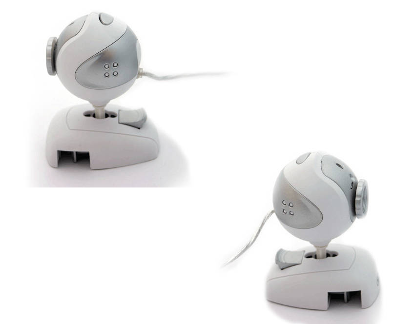 WebCam 3FREE 1.3 Mpx Blaca USB 2.0 3F-WC100/W imagen 2
