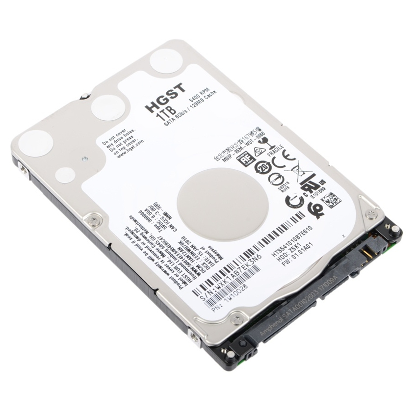Western Digital 1 TB 2.5" HGST TravelStar imagen 3