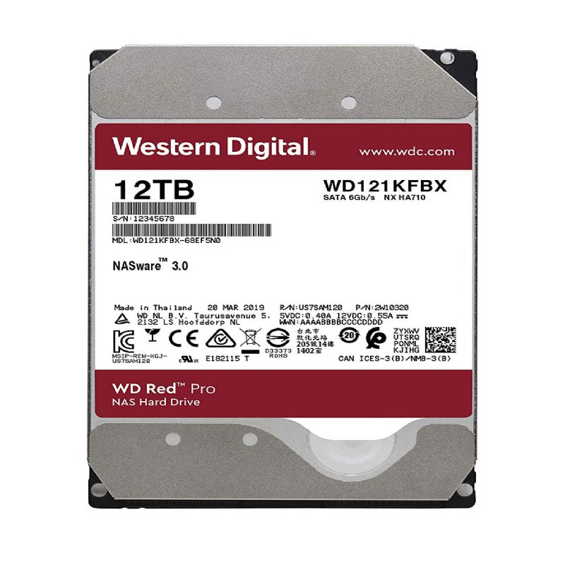 Western Digital 12TB 3.5" Red Pro Nas imagen 2