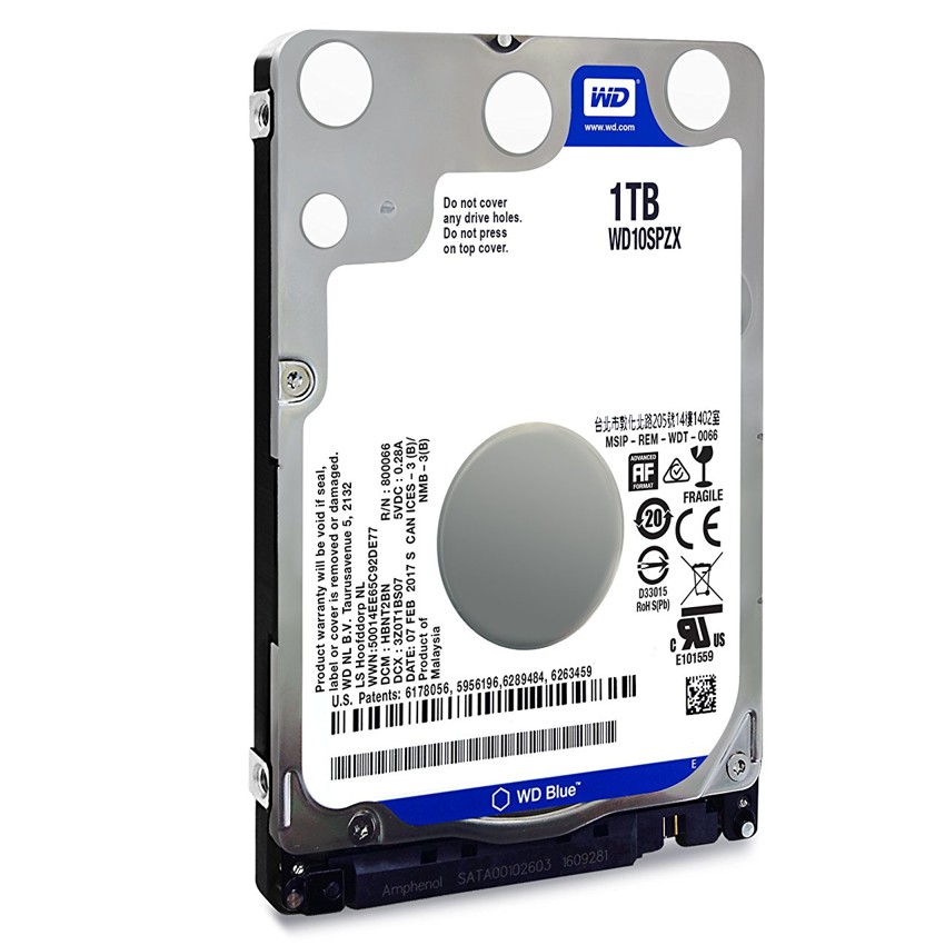 Western Digital 1TB 2.5" Blue WD10SPZX imagen 2