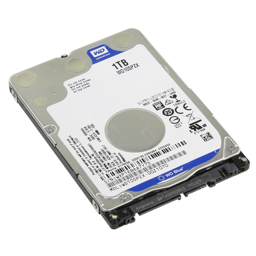 Western Digital 1TB 2.5" Blue WD10SPZX imagen 3