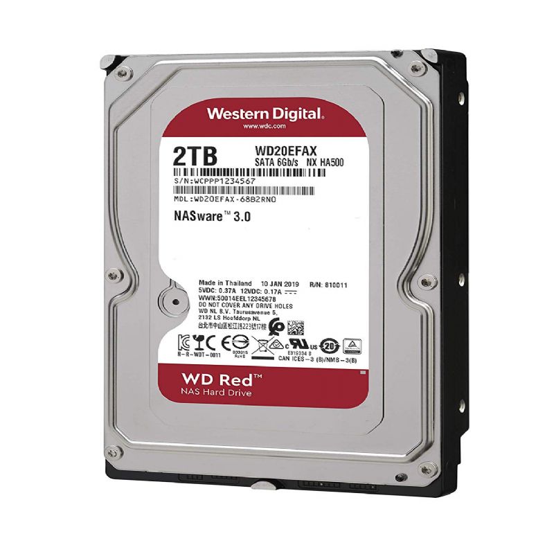 Western Digital 2 TB 3.5" Red Nas