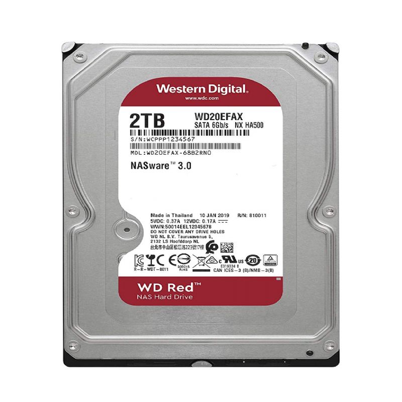 Western Digital 2 TB 3.5" Red Nas imagen 2