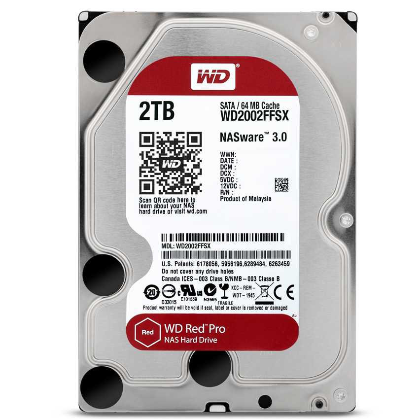 Western Digital 2TB 3.5" Red PRO imagen 2