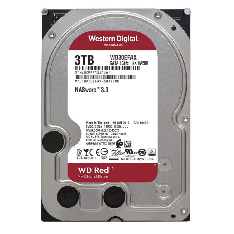 Western Digital 3TB 3.5" Red