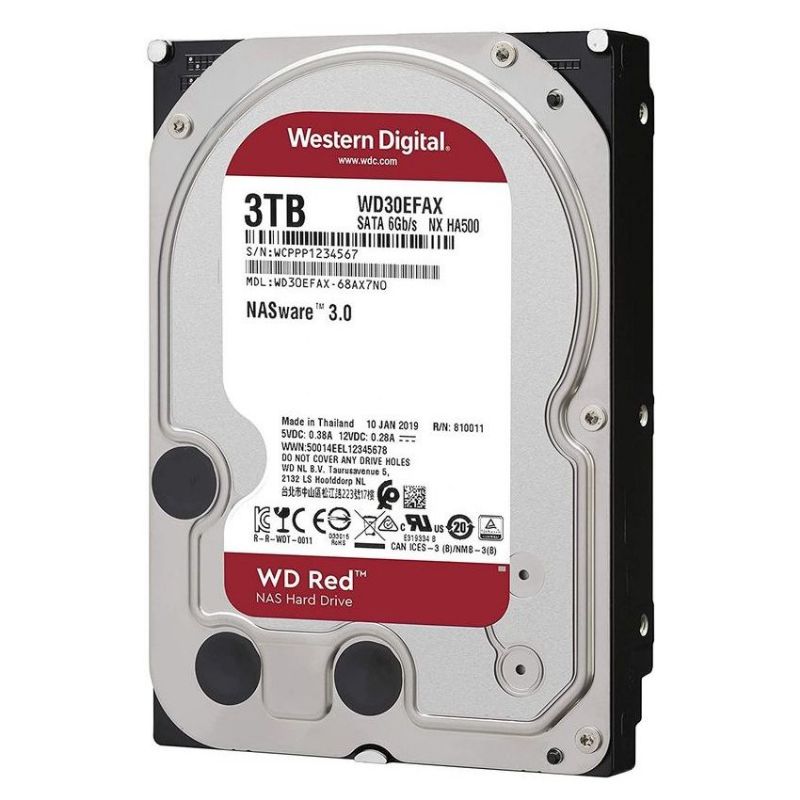 Western Digital 3TB 3.5" Red imagen 2