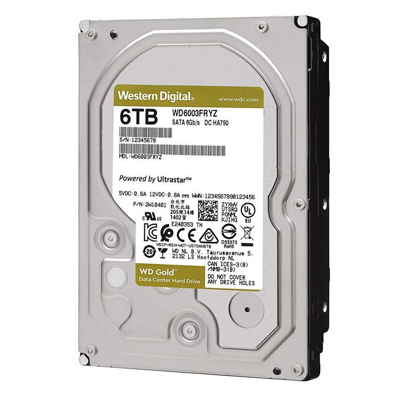 Western Digital 6 TB 3.5" Enterprise Gold  imagen 2