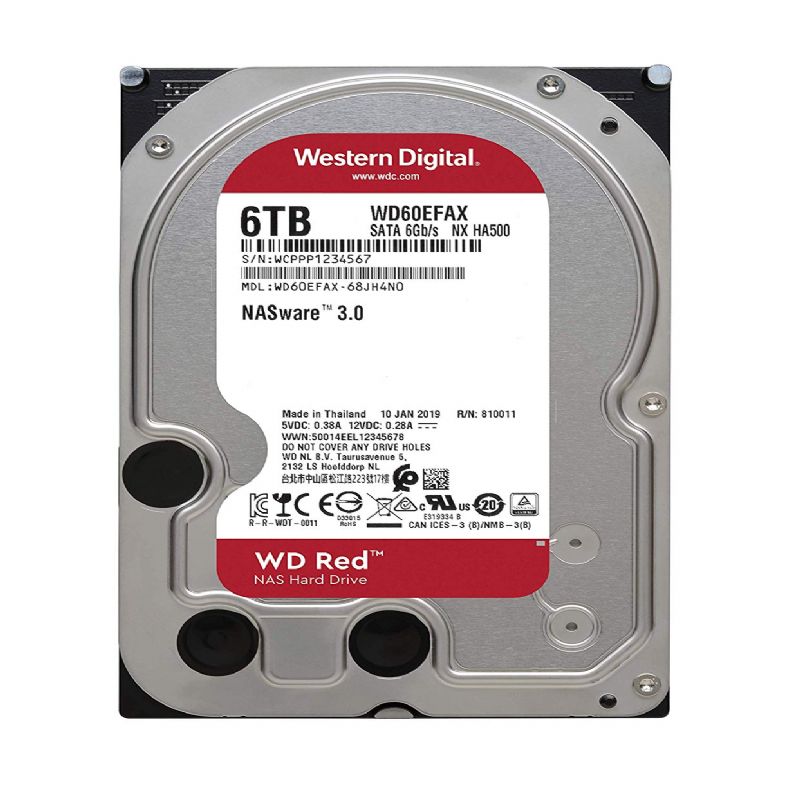 Western Digital 6 TB 3.5" Red Nas imagen 2