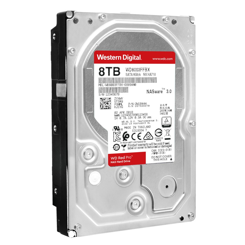 Western Digital 8TB 3.5" Red Pro 256Mb imagen 2