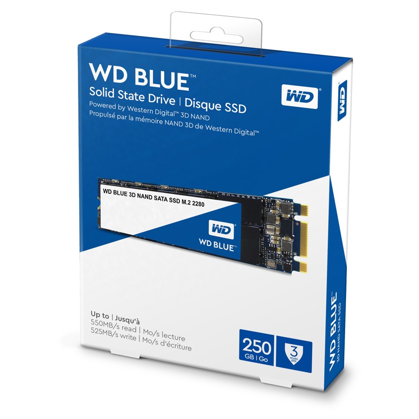Western Digital Blue 250 GB M.2 3D imagen 3