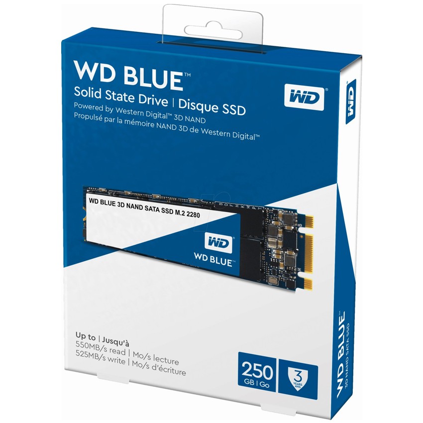 Western Digital Blue 250 GB SSD 3D imagen 3