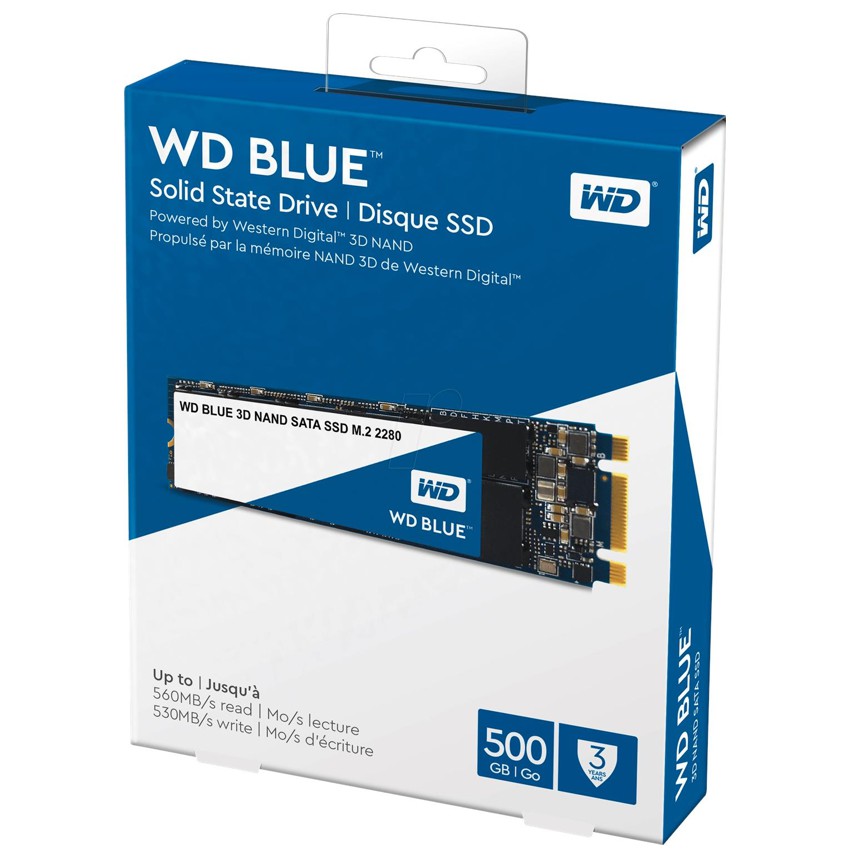 Western Digital Blue 500 GB M.2 3D imagen 3
