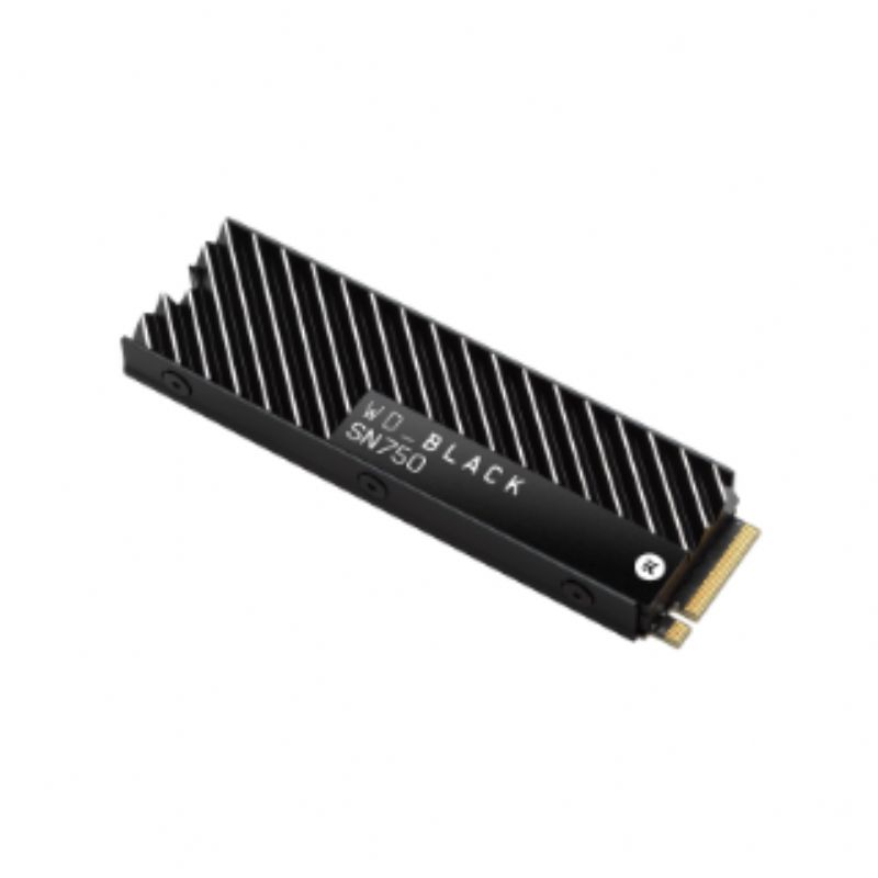 Western Digital M.2 PCI-E Gen3 500 GB SN750 Black Disipador imagen 2