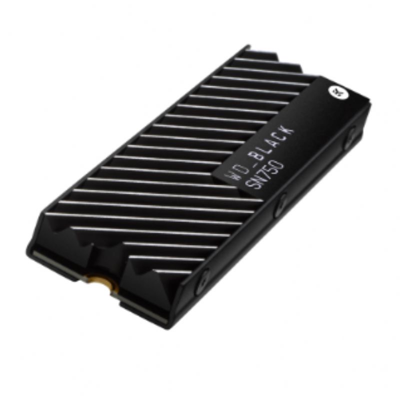 Western Digital M.2 PCI-E Gen3 500 GB SN750 Black Disipador imagen 4