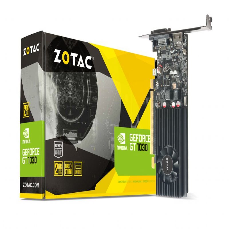 Zotac GT 1030 2 GB DDR5 HDMI-DVI Low Profile