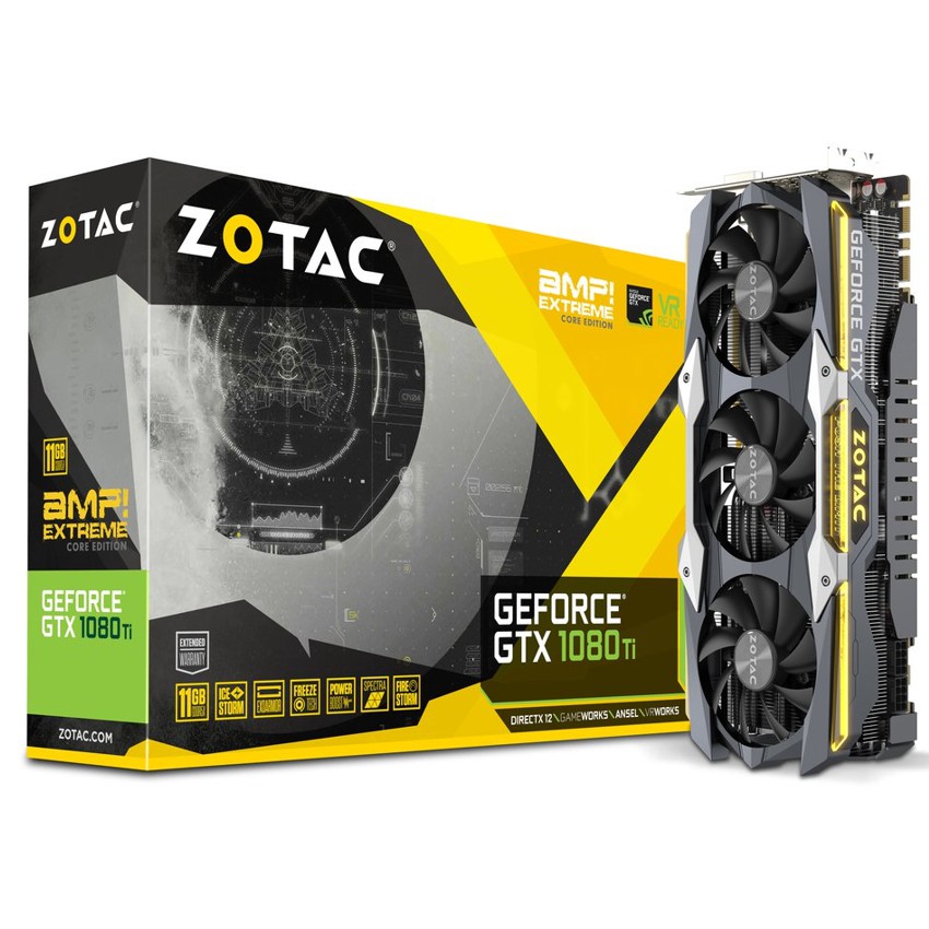 Zotac GTX 1080 Ti 11GB DDR5 AMP! Extreme Core Edition