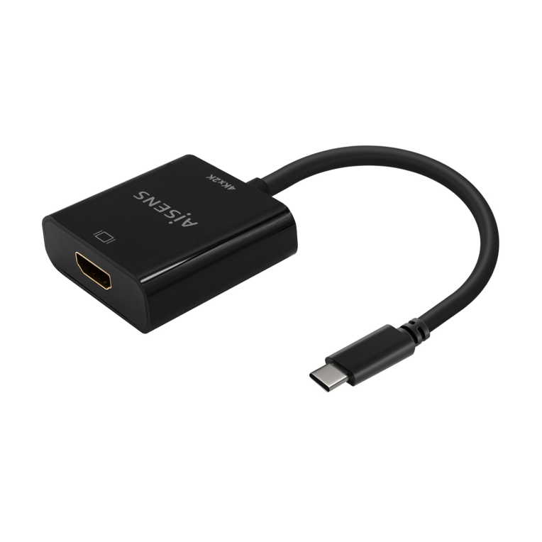 Adaptador Aisens USB-C a HDMI 4K30Hz USB-C M-HDMI H Negro 15cm