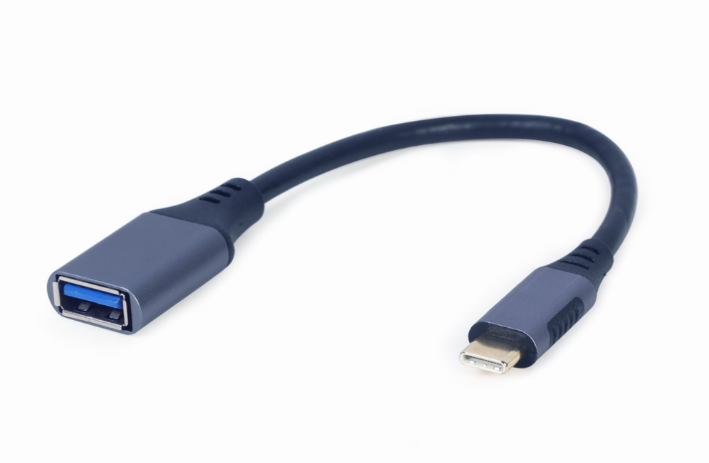 ADAPTADOR GEMBIRD USB-C A OTG (CM/AF) GRIS ESPACIAL