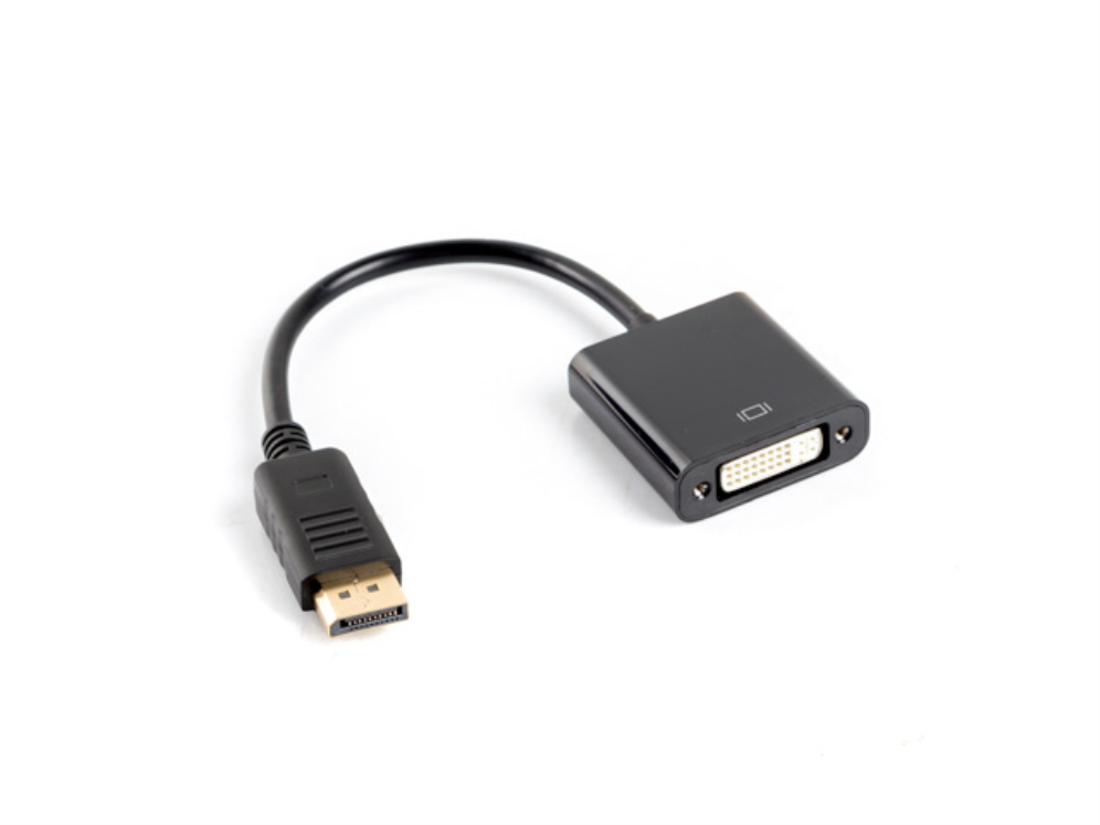 Adaptador Lanberg Dual Link DisplayPort (M) 1.2 a DVI-I(H)(24+5)