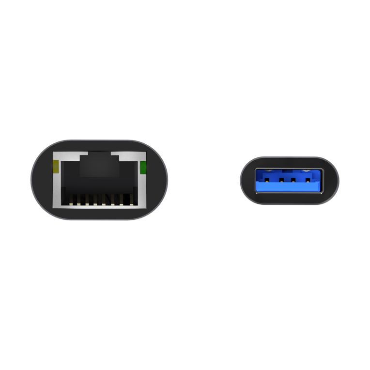 Adaptador Wifi Aisens USB 3.0 a Ethernet Gigabit Gris 15cm miniatura 4
