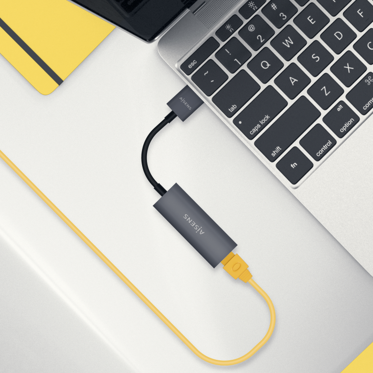 Adaptador Wifi Aisens USB 3.0 a Ethernet Gigabit Gris 15cm miniatura 6