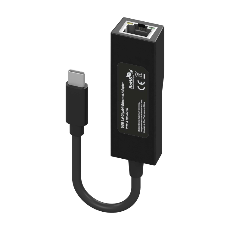 Adaptador Wifi Aisens USB-C a Ethernet Gigabit Negro 11cm miniatura 4