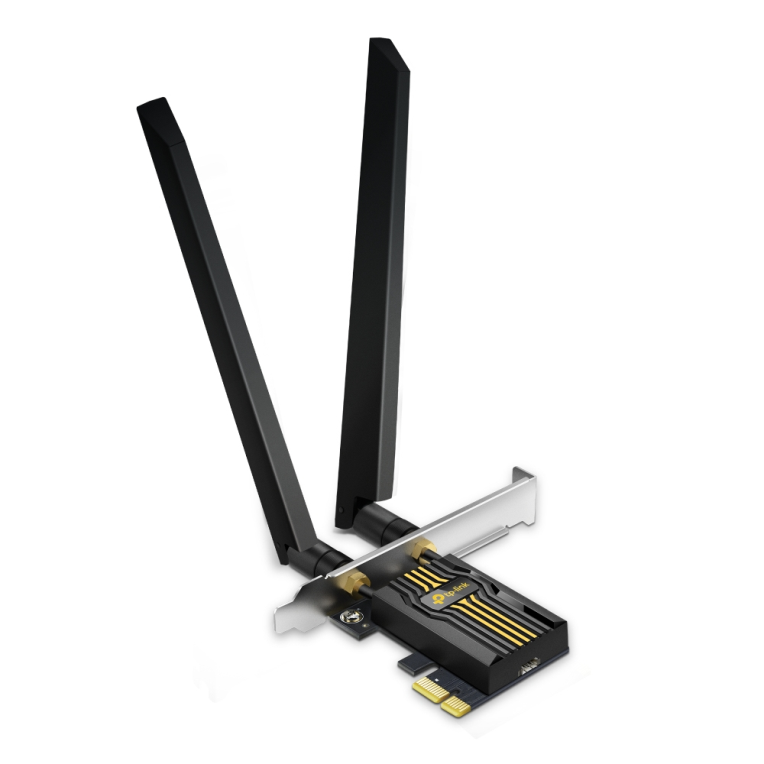 Adaptador Wifi Tp-Link Archer TBE400E BE6500 Tri-Band WiFi 7 Bluetooth PCI miniatura 3