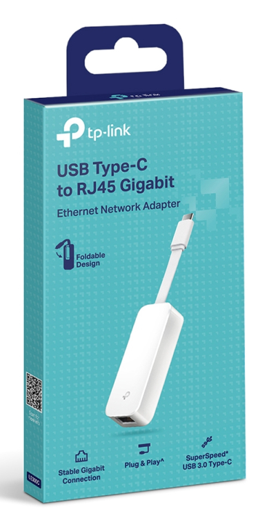 Adaptador Wifi Tp-Link UE330C USB 3.0 Type-C a Gigabit Ethernet 3-Puertos miniatura 6
