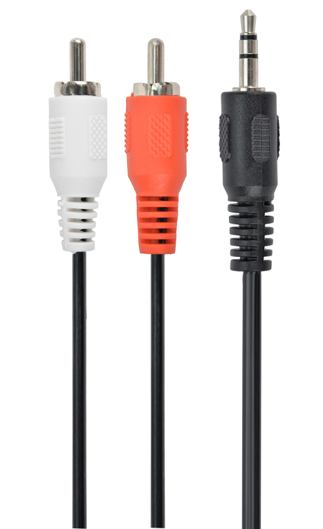 Cable de Audio Gembird CCA-458 Conector 3.5mm a RCA 1.5m