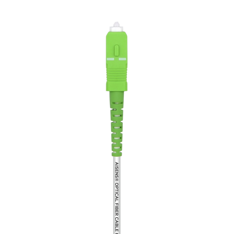 Cable de Fibra Óptica Aisens G657A2 3.0 9/125 SMF Simplex LSZH SC APC 30M miniatura 3
