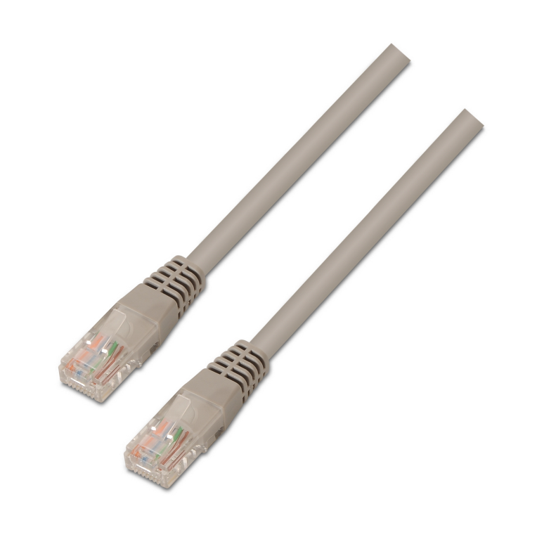 Cable de Red Aisens Latiguillo RJ45 Cat.6 UTP AWG24 Gris 1.0M [Fabricante: Aisens] [Código: A135-0229] miniatura 2