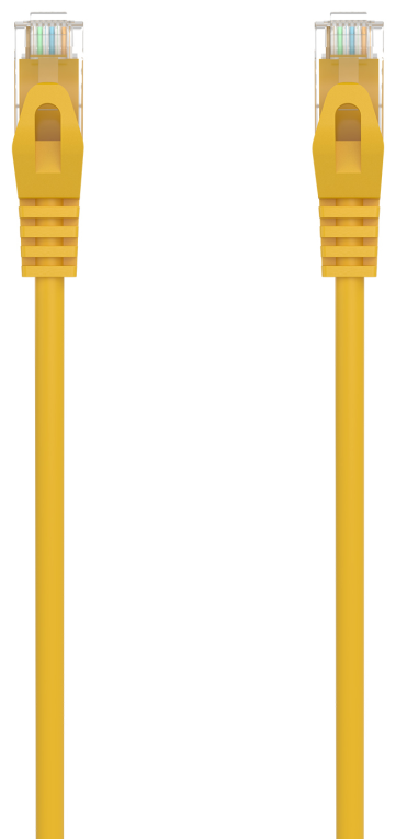 Cable de Red Aisens Latiguillo RJ45 LSZH Cat.6A UTP AWG24 0.5m Amarillo — imagen 1