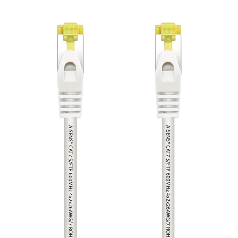 Cable de Red Aisens Latiguillo RJ45 LSZH Cat.7 SFTP PIMF 2.0M Blanco miniatura 2