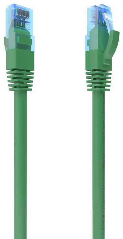 Cable de Red Aisens Latiguillo RJ45 UTP AWG26 Cat.6 CCA Verde 3.0m — imagen 1