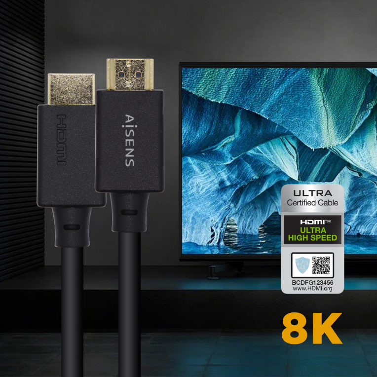 Cable HDMI Aisens A150-0424 Macho 3M Negro miniatura 6
