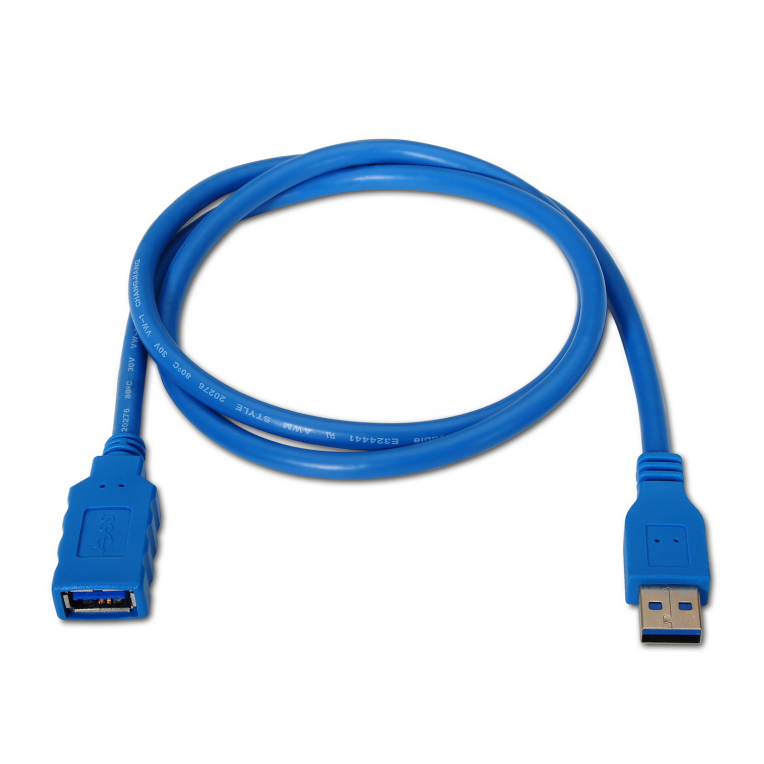 Cable o Adaptador USB Aisens USB 3.0 Tipo A/M-A/H Azul 2.0M miniatura 3