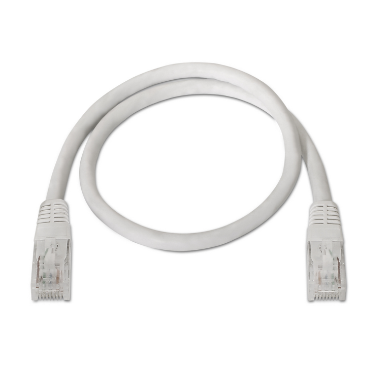 CABLE RED AISENS LATIGUILLO RJ45 CAT.5E UTP AWG24 BLANCO 5.0M miniatura 3